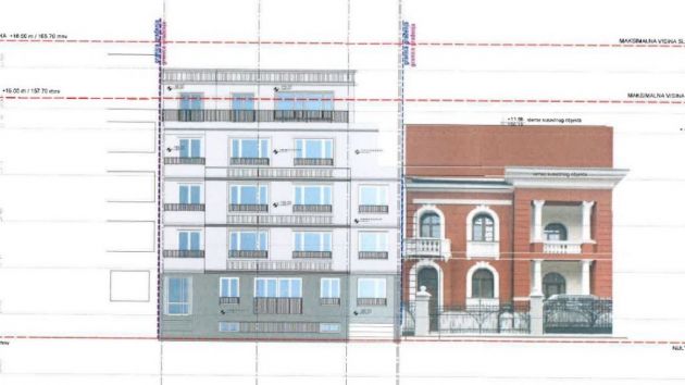 Stambena zgrada Topolska 17 Vračar Beograd