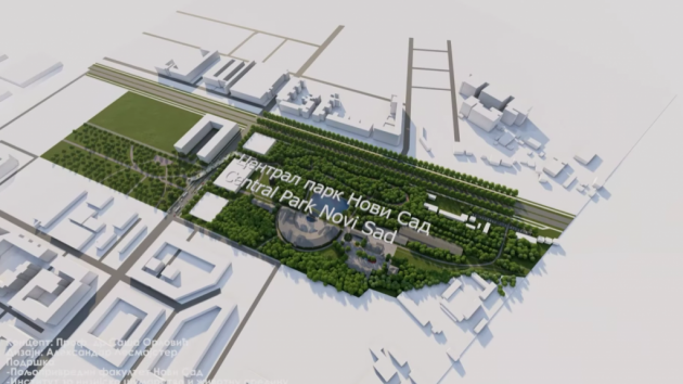 Projekat: Central park Novi Sad