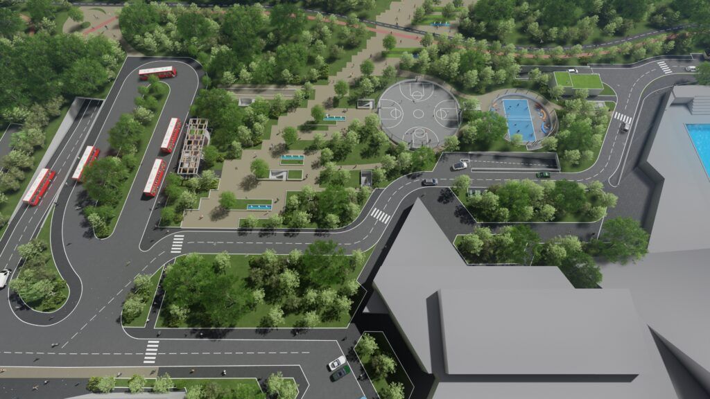 Podzemna garaža Linijski park Beograd