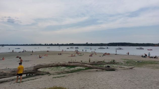 plaža Lido na Velikom ratnom ostrvu