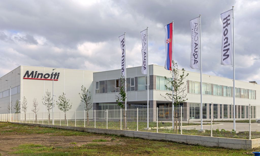 Fabrika kupatilske opreme Minotti Šimanovci
