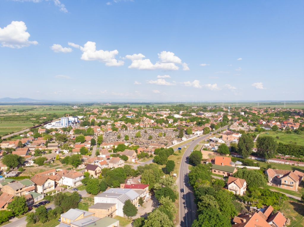 naselje Banatski Karlovac kod Alibunara