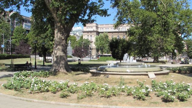 Fontana Vukov spomenik Beograd