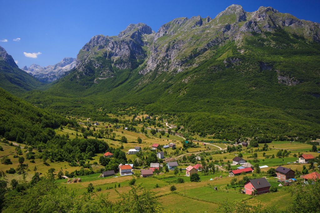 Ropojanska dolina na Prokletijama kod Gusinja