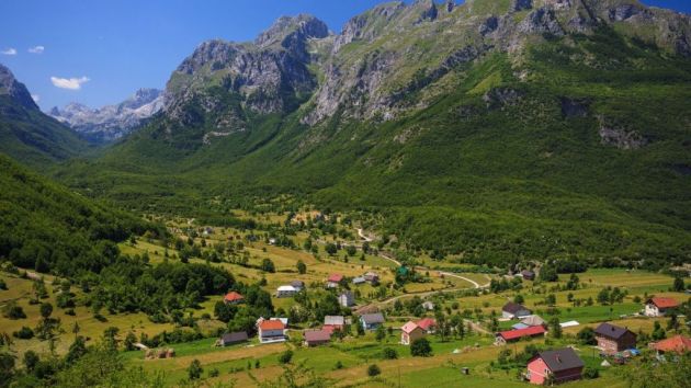 naselje Vusanje kod Gusinja