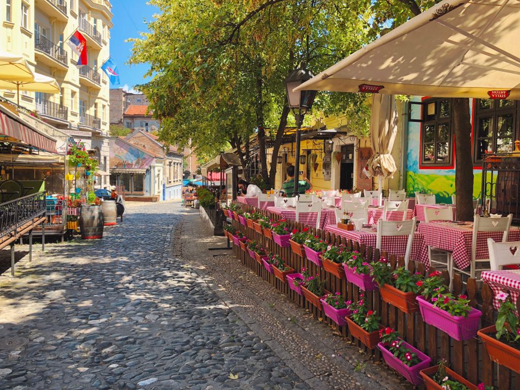 boemska četvrt Skadarlija u Beogradu