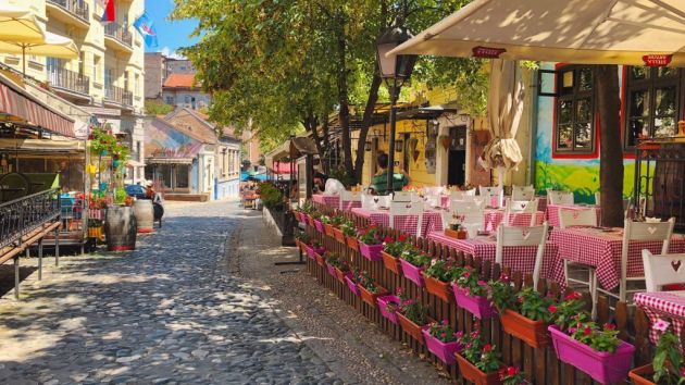 boemska četvrt Skadarlija u Beogradu