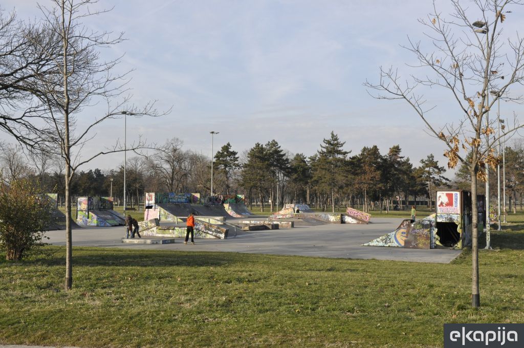Skejt park Ušće Novi Beograd