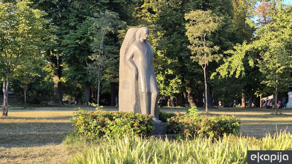spomenik Branku Radičeviću Kalemegdan