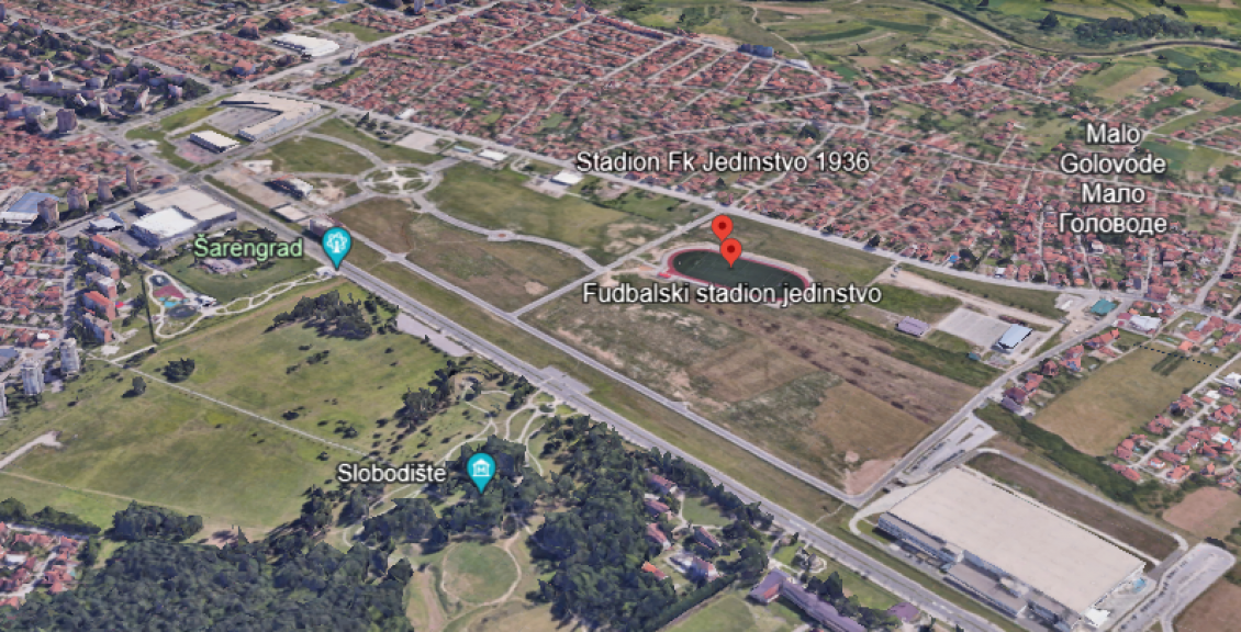 Fudbalski stadion Jedinstvo Kruševac