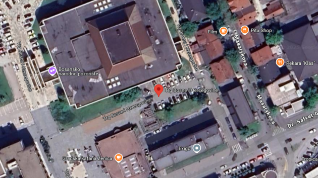 Projekat: podzemna garaža Trg Bosne i Hercegovine Zenica